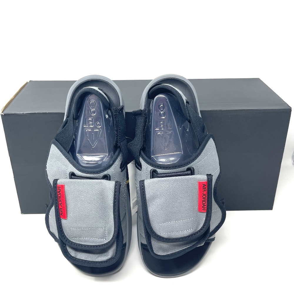 Nike JORDAN LS SLIDE Smoke Grey CZ0791 001 Men's Sandal Sneakers - Picture 10 of 12